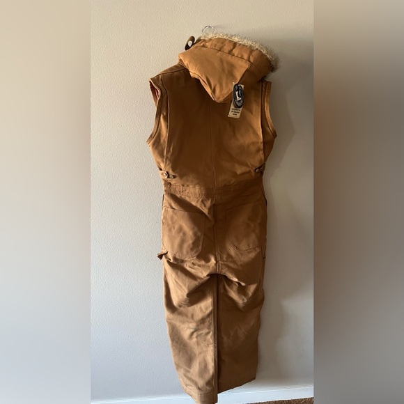 Carhartt Overalls Vintage Fur Hood 38R - Picture 2 of 16